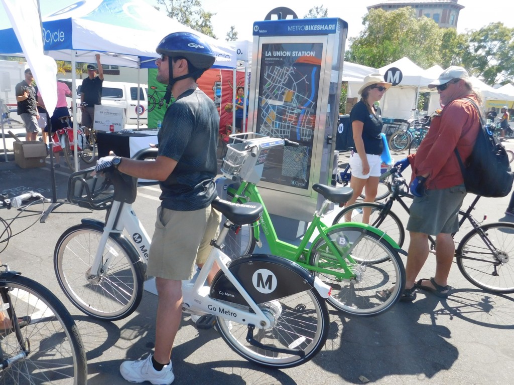 ... while Metro demonstrated what our bikeshare future will look like